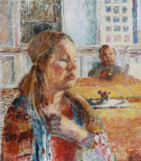 Iris - olio su tela - 2010