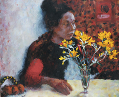 autoritratto - olio su tela - 2010