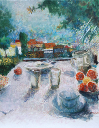 paesaggio di Garavicchio - olio su tela - 2010